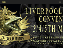 Tablet Screenshot of liverpooltattooconvention.com